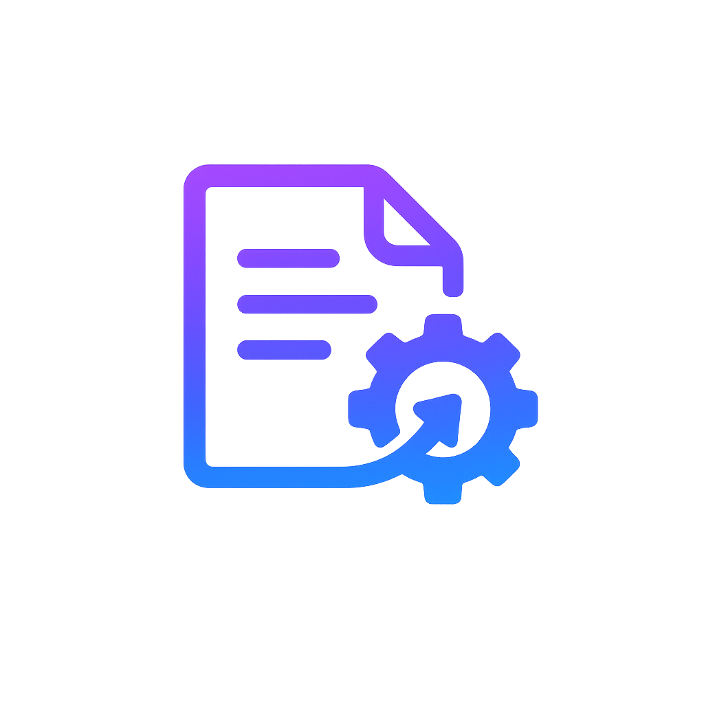 CuratePDF Logo - Professional PDF Creation Tool
